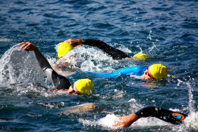 Fallen SEALs honored in swim around Coronado Island